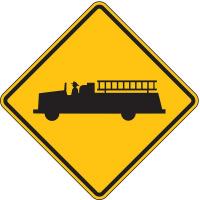 3PND1 Traffic Sign, 24 x 24In, BK/YEL, SYM, MUTCD