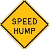 6GML5 Traffic Sign, 24 x 24In, BK/ORN, ENGR GR AL