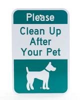 3PNF6 Notice Sign, 18 x 12In, GRN/WHT, AL, ENG