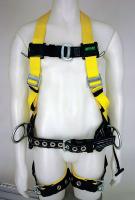 3PRR3 Full Body Harness, L, 400 lb., Yellow