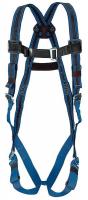 3PRV5 Full Body Harness, Universal, 400 lb., Blue