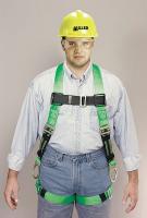 3PRX1 Full Body Harness, L/XL, 400 lb., Green