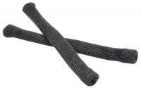 3PTJ8 Arm Socks, Bk, 4-1/2 In, Cotton, PR