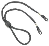 3PTR1 Brk Away Eyewear Rtnr, Bk, 23 In, Cotton