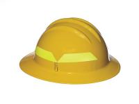 3PTY4 Fire Helmet, Yellow, Full-Brim
