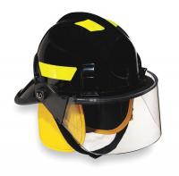 3PTY6 Fire Helmet, Black, Modern
