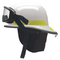 3PUN6 Fire Helmet, White, Modern