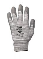 3LCH8 Cut Resistant Gloves, Gray/White, L, PR
