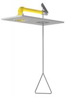 3PVF9 Emergency Shower, Horizontal, Flush, 20 gpm