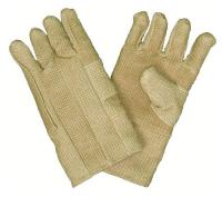 3PWF4 Heat Resistant Gloves, Tan, ZetexPlus, PR