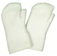 3PWF5 Heat Resistant Gloves, White, Zetex, PR