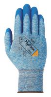3PXA2 Coated Gloves, M, Knit Wrist, Blue, PR