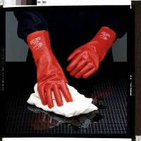 8PCN4 Chemical Resistant Glove, PVA, 14&quot; L, PR