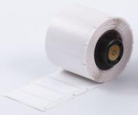 3PYE4 Label, White, Polyester, 1-1/2 In. W