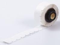 3PYL2 Label, White, Polyester, 3/5 In. L