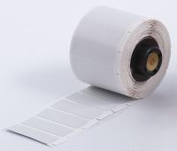 3PYP2 Label, Silver, Polyester, 1/2 In. L