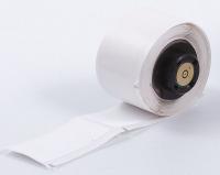 3PYP6 Label, White, Polyester, 2 In. W