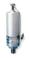 3PYW9 Safety Relief Valve, 1/4 In, 4500 psi, Alum