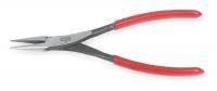 3R215 Needle Nose Plier, 8 1/8 In, Serrated