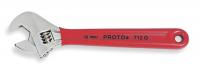 3R364 Adjustable Wrench, 6 in., Chrome, Cushion