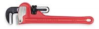 3R413 Straight Pipe Wrench, Steel, 10 in. L