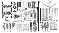 3R709 Master Puller Set, 25 Jaws