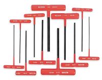 3R792 Hex Key Set, 5/64 - 3/8 In., T-Handle