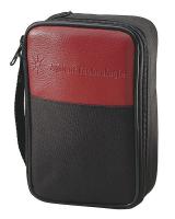 3RDZ3 Soft Carrying Case, 3 In D, 9 In H, Blk/Red