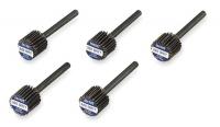 3RE11 Flap Wheel, AO, 3/8x3/8x1/8 In Shank, 320G