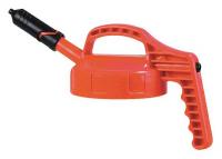 3REJ5 Mini Spout Lid, w/0.27 In Outlet, Orange