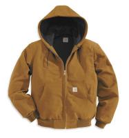 3RFA7 Hooded Jacket, Insulated, Brown, 3XLT