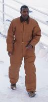 3RFY3 Coverall, Chest 38In., Brown