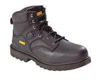 3RJV3 Work Boots, Stl, Mn, 9, Blk, 1PR