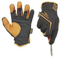 3RNL5 Mechanics Gloves, Tan/Black, M, PR