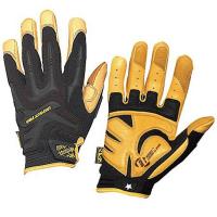 3RNP1 Anti-Vibration Gloves, L, Black, PR