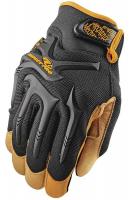 3RNP5 Anti-Vibration Gloves, 2XL, Black, PR