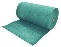3RPY7 Absorbent Roll, Green, 49.7 gal., 32 In. W