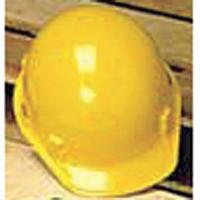 3RRR9 Hard Hat, FrtBrim, Slotted, Rtcht, Yellow