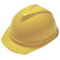 3RRV2 Hard Hat, FrtBrim, Slotted, 6Rtcht, Yellow
