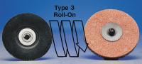 3RE62 Locking Disc, AlO, 1-1/2in, 240 Grit, TR