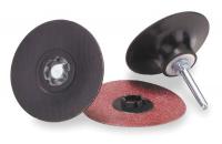 3RU37 Disc Backup Pad, 2 In Dia, SnapOn/Off