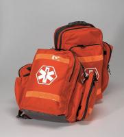 3RUE6 Backpack, Rescue, Nylon, Orange, 20x11x6 In