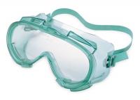 3RYD7 Impct Rstnt/Chem Splsh Goggles, Antfg, Clr