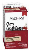 3RYN7 Cherry Cough Drops, Lozenges, PK 50