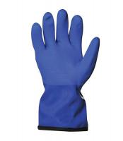 3RZF6 Chemical Resistant Glove, 11&quot; L, Sz 9, PR