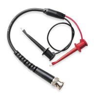 3T034 Mini Hook Test Lead, Black/Red, 300VAC