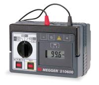 3T854 Battery Operated Megohmmeter, 100/1000VDC