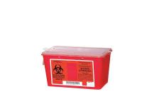 3UTF3 Sharps Container, 1 Gal., Chimney Top, PK5