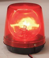 3TDK6 Halogen Rotating Light, Red