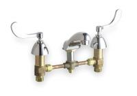 3TFH4 Lavatory Faucet, 2 Handle, Blade